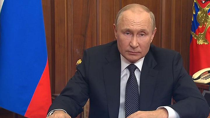 Путин: Россия поддержит референдумы ДНР, ЛНР, Херсонской и Запорожской областей
