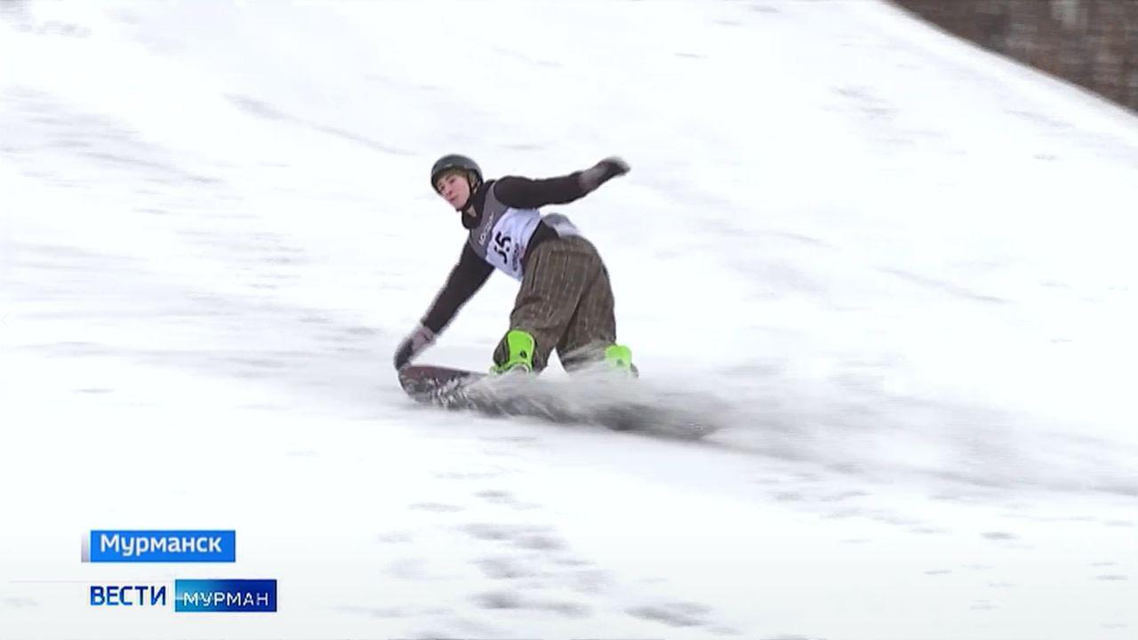 64 Праздник Севера учащихся: на Южном склоне в Мурманске определили сильнейших сноубордистов