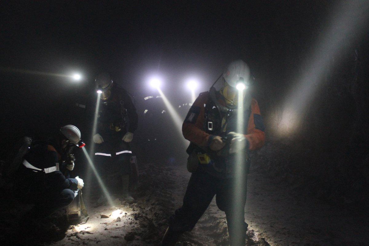 Из-за пожара на руднике в Мурманской области эвакуировали 112 горняков