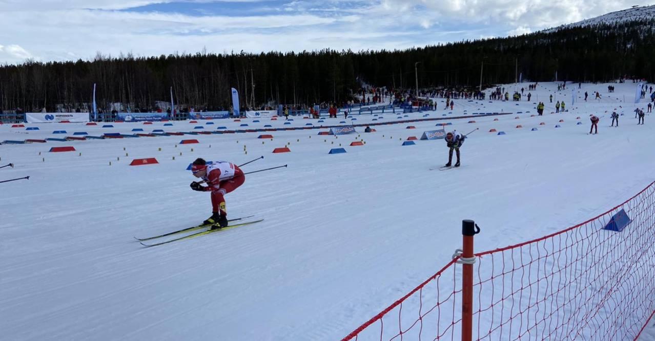 В Мончегорске проходит Чемпионат России по лыжным гонкам