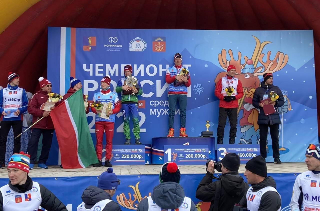 В Мончегорске определили победителей Чемпионата России по лыжным гонкам