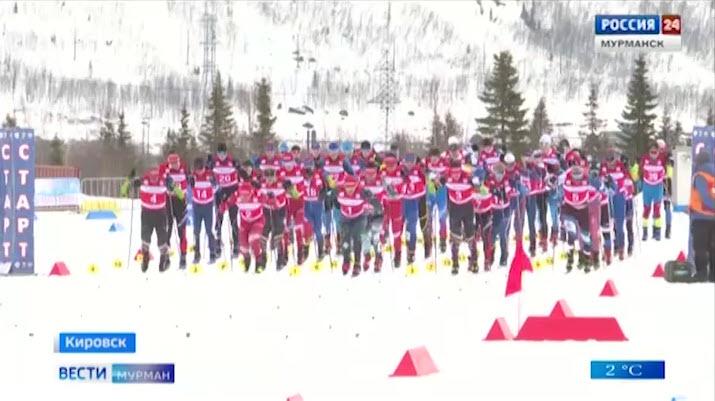Всероссийское соревнование по лыжным гонкам «Хибинская весна» состоялось в Кировске