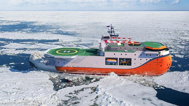 Судно «Северный полюс» отправится в первую экспедицию из Мурманска