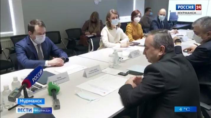 Глава Мурманской области обсудил направления сотрудничества с представителями Узбекистана
