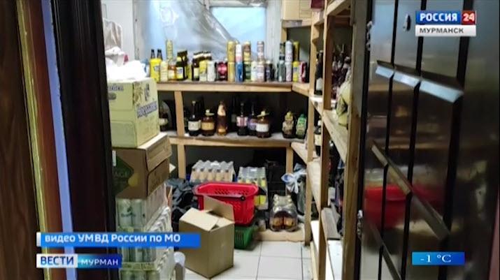 В Первомайском округе Мурманска полиция возбудила дело по факту незаконной торговли алкоголем