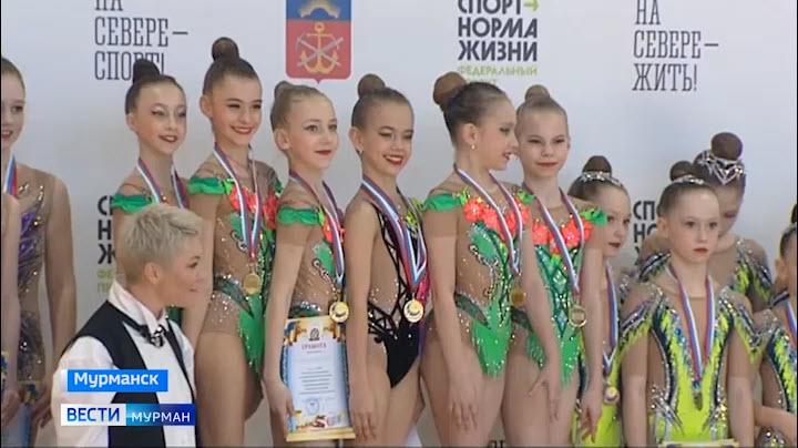В Мурманске состоялись региональные соревнования по художественной гимнастике