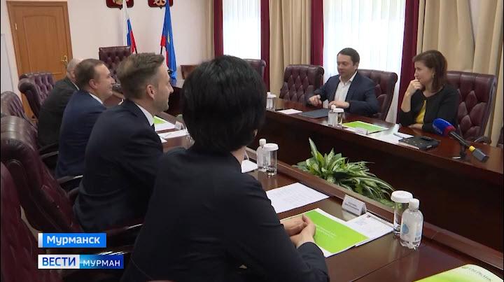 Андрей Чибис обсудил сотрудничество с новым управляющим регионального отделения Сбербанка