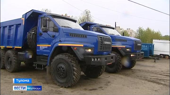Два новых «Урала» пополнили автопарк совхоза «Тулома»