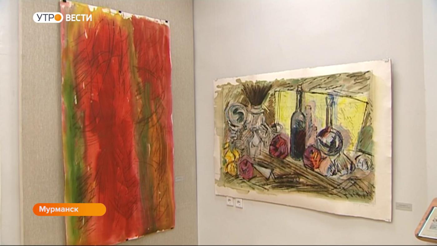 Выставка абстрактных гравюр Олега Кудряшова представлена в Мурманске