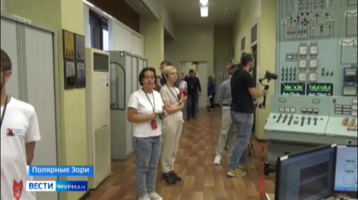 На Кольской АЭС для представителей российских СМИ провели экскурсию
