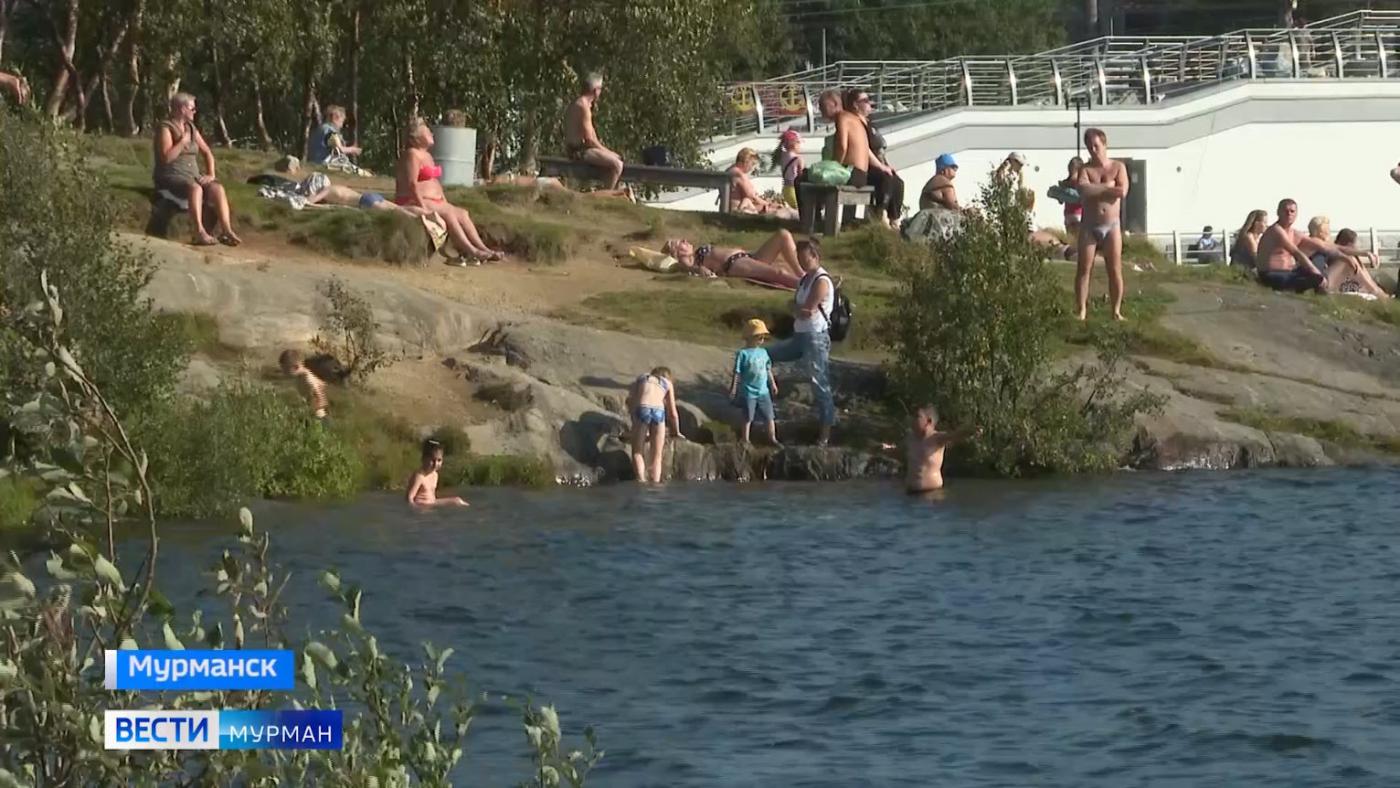 Северянам напоминают, что купаться в водоемах Мурманской области запрещено