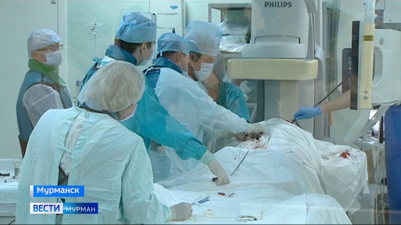 В Мурманской областной клинической больнице проводят высокотехнологичные операции на сердце