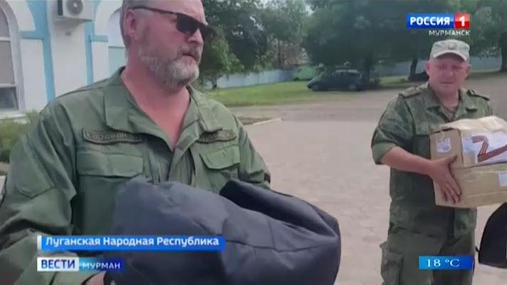 Северяне доставили собранный в Мурманской области гуманитарный груз в Луганскую область