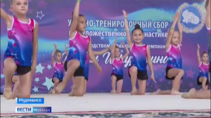 В Мурманске завершились недельные сборы юных гимнасток