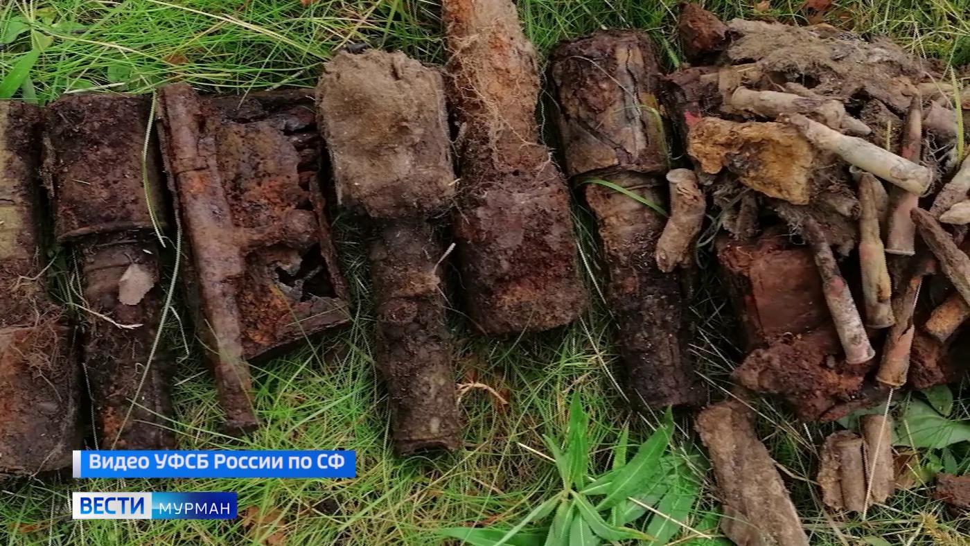 В Мурманской области уничтожили боеприпасы времен Великой Отечественной войны