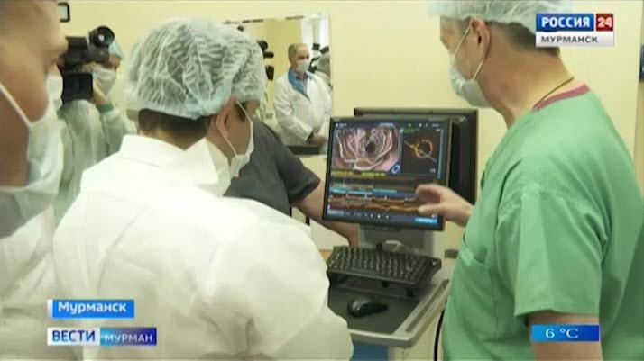 В Мурманской областной больнице внедряют в работу оптический когерентный томограф
