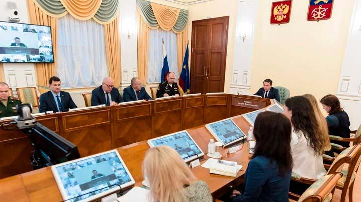 Андрей Чибис провел расширенное заседание призывной комиссии по частичной мобилизации