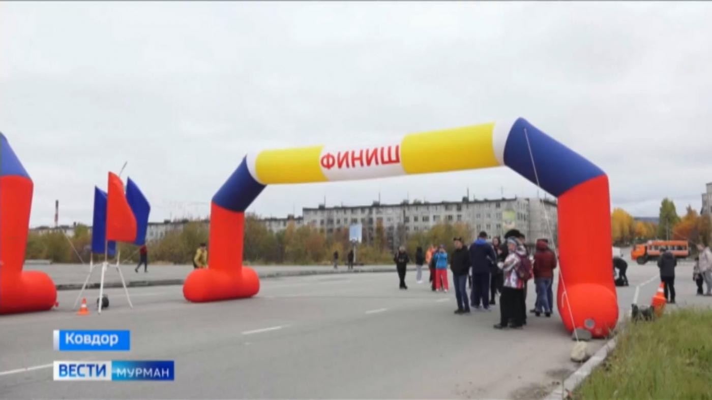 В Ковдорском округе прошел традиционный легкоатлетический забег «Лейпи – Ковдор»