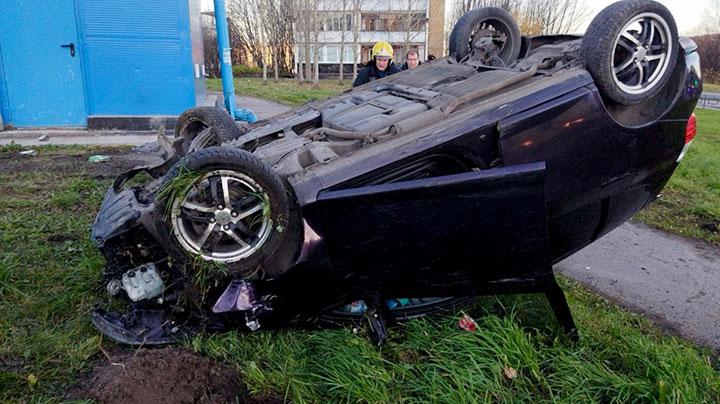 В ДТП на Кольском в Мурманске пострадал водитель