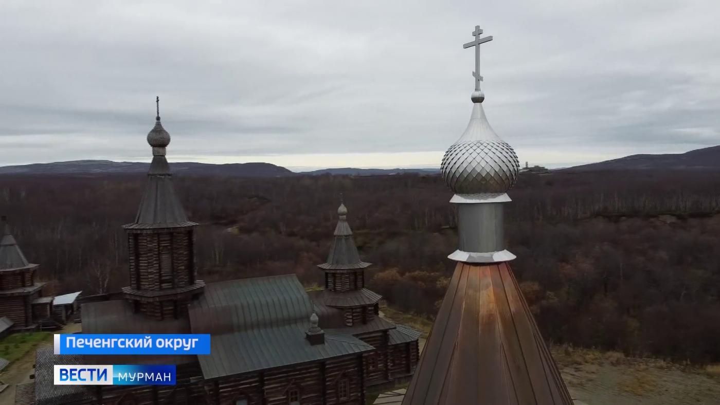 В Свято-Троицком Трифонов Печенгском монастыре идет строительство нового храма