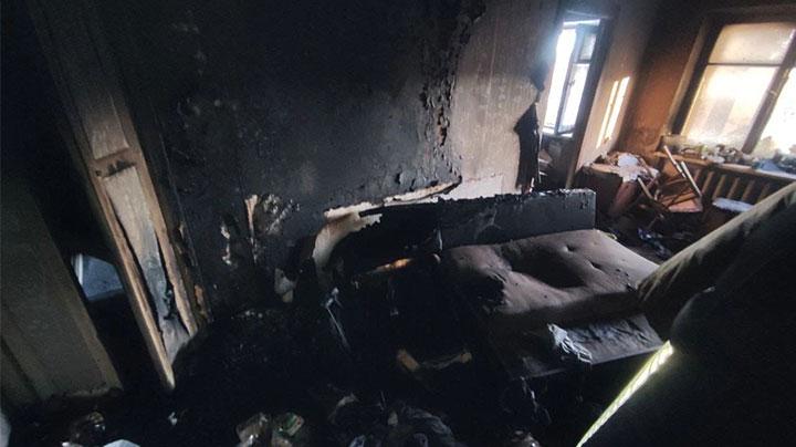Тело мужчины обнаружили в сгоревшей квартире в Печенге