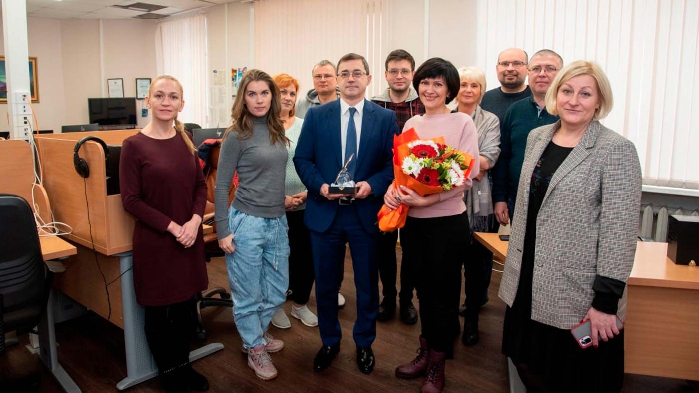 Игорь Морарь поздравил коллектив ГТРК «Мурман» с 65-летием