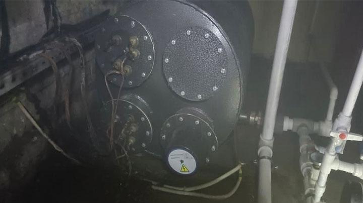 Водяной котел в подвале дома в Мурмашах пострадал из-за пожара
