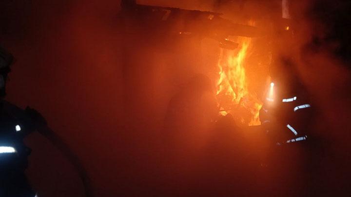 В Кандалакше сгорела кузница