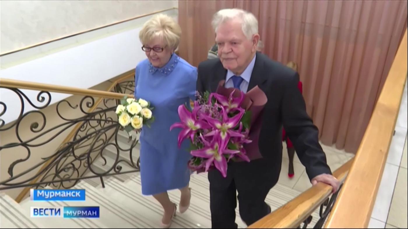 Редкое и необычное бракосочетание состоялось в Мурманске: невесте 79 лет, жениху – 86