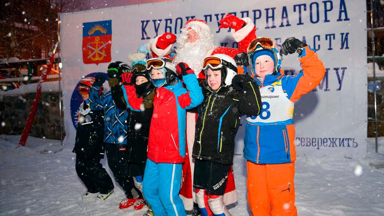 Кубок губернатора Мурманской области по горнолыжному спорту состоялся на Южном склоне