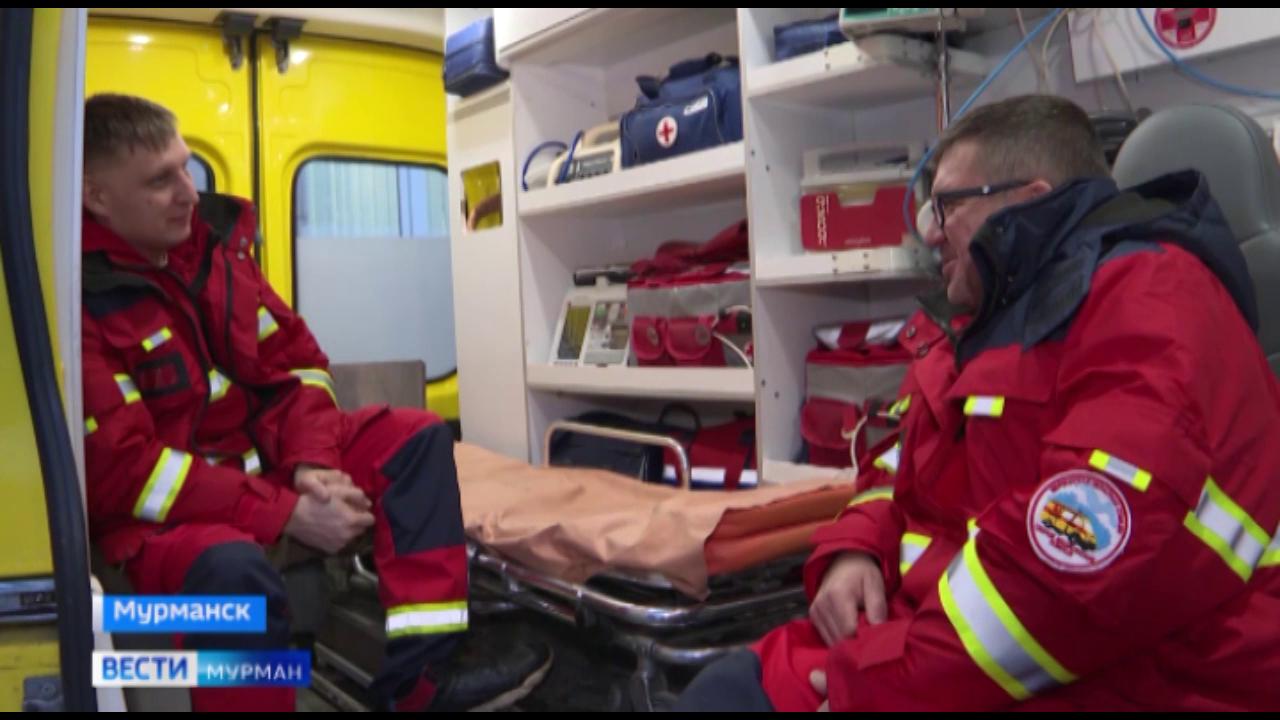 Новый врач Мурманской областной станции скорой медпомощи вышел в свою первую смену