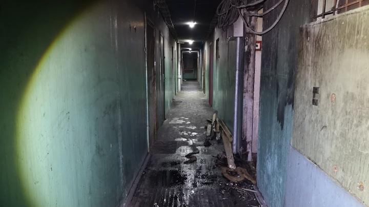 В Оленегорске ликвидировали два пожара по одному адресу