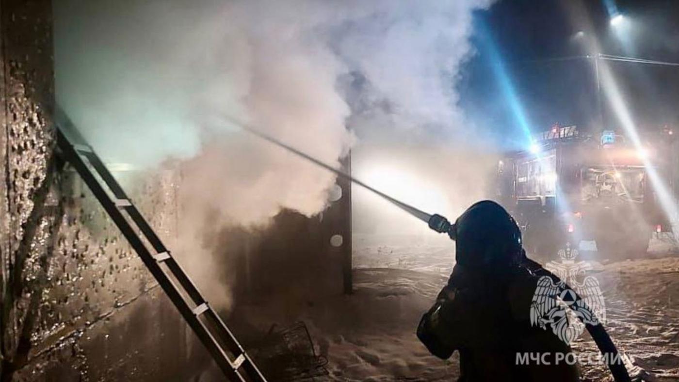 В Мончегорске в результате пожара в общежитии эвакуировали трех человек