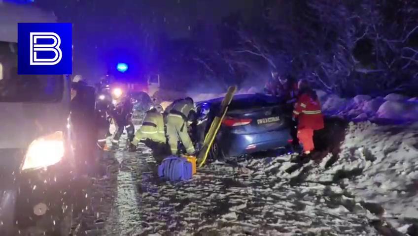 На подъезде к Североморску произошла автомобильная катастрофа, погибла женщина