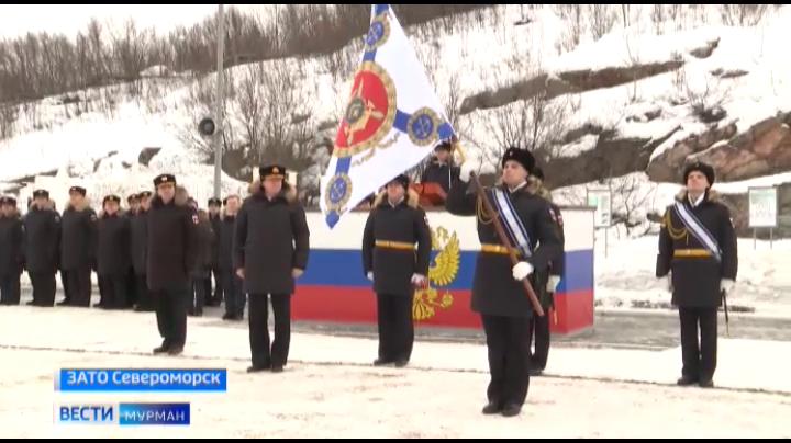 В Североморске состоялась церемония вручения Ордена Ушакова 43-й дивизии ракетных кораблей