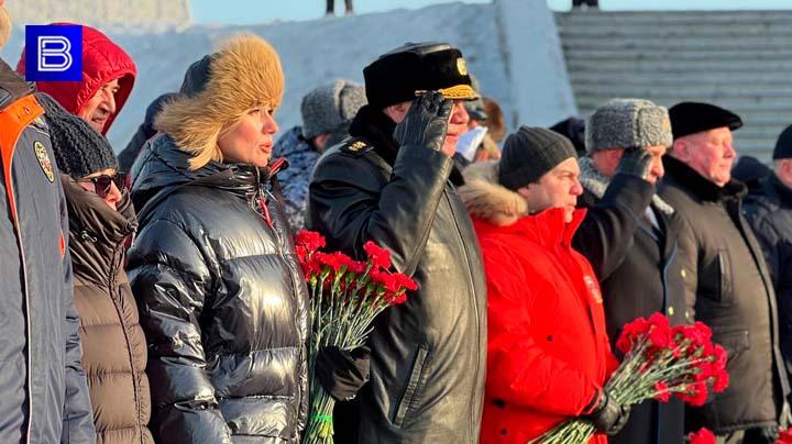 Татьяна Сахарова: сегодня праздник мужественных людей, готовых защищать интересы своей Родины