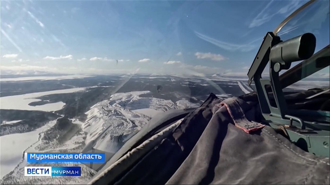 В небе над Мурманской областью проходят учения авиации Северного флота