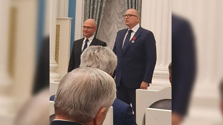 Сенатор от Мурманской области Константин Долгов награжден медалью ордена &quot;За заслуги перед Отечеством&quot; II степени