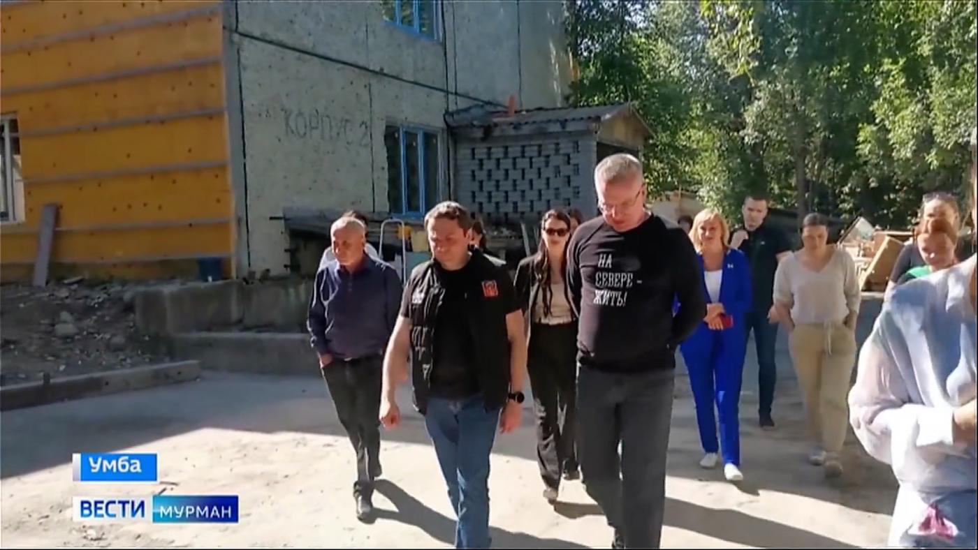 Андрей Чибис посетил Умбу с рабочим визитом