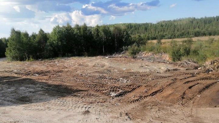 В Мурманской области ликвидировали свалку в 100 кубометров