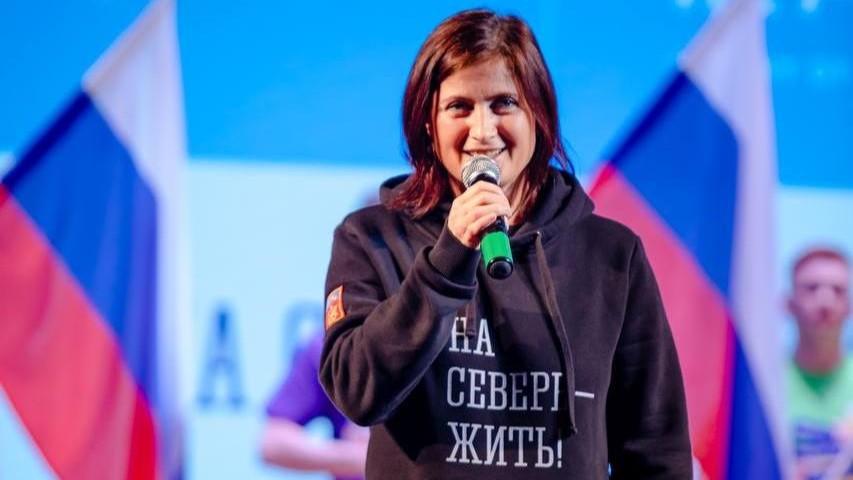 Оксана Демченко поприветствовала участников "Большой перемены" в Мурманске
