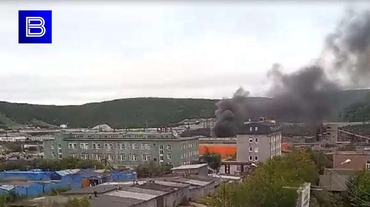 Пожар на Домостроительной в Мурманске потушили