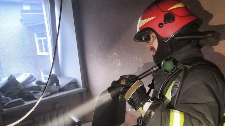Из оленегорской школы из-за пожара эвакуировали 65 человек