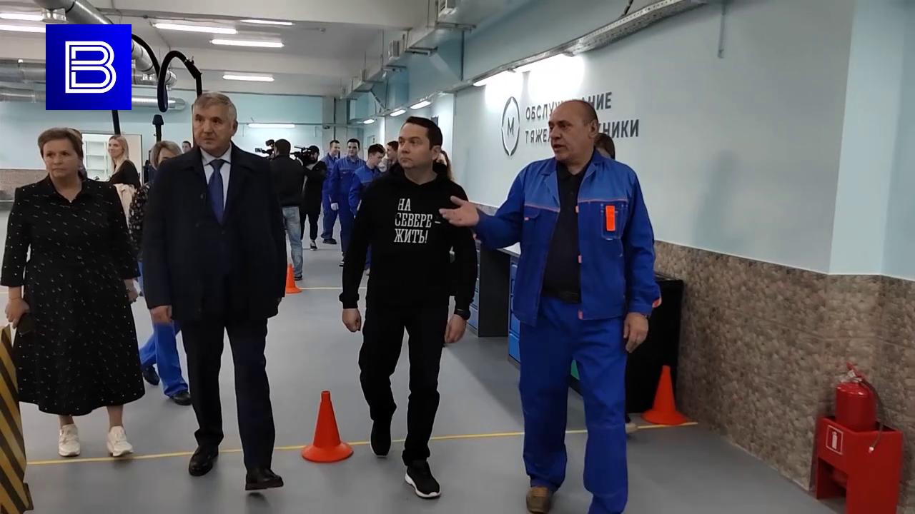 Губернатор Мурманской области во время рабочей поездки посетил Апатитский политехнический колледж