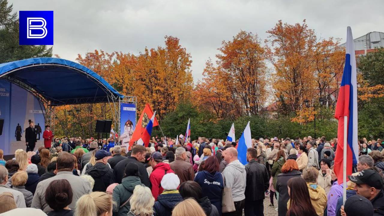 В Мурманске отмечают День воссоединения новых регионов с Россией