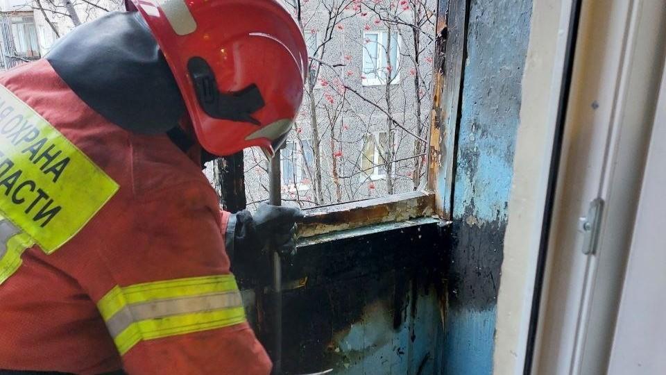 Северянина госпитализировали в результате пожара в Мурманске