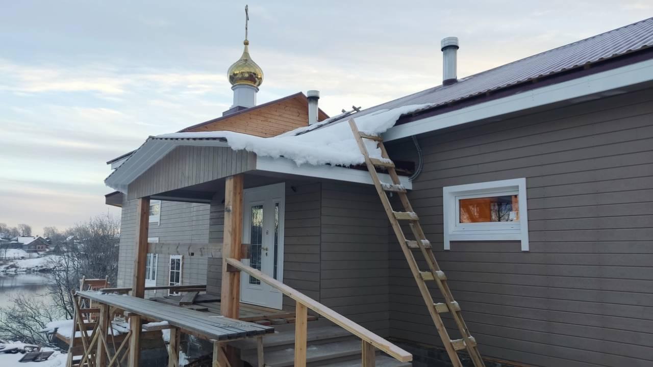 В Терском районе возводят несколько зданий для нужд православной церкви