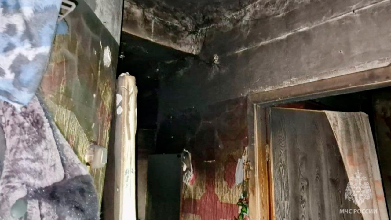 Три человека пострадали в результате пожара в Мурманске