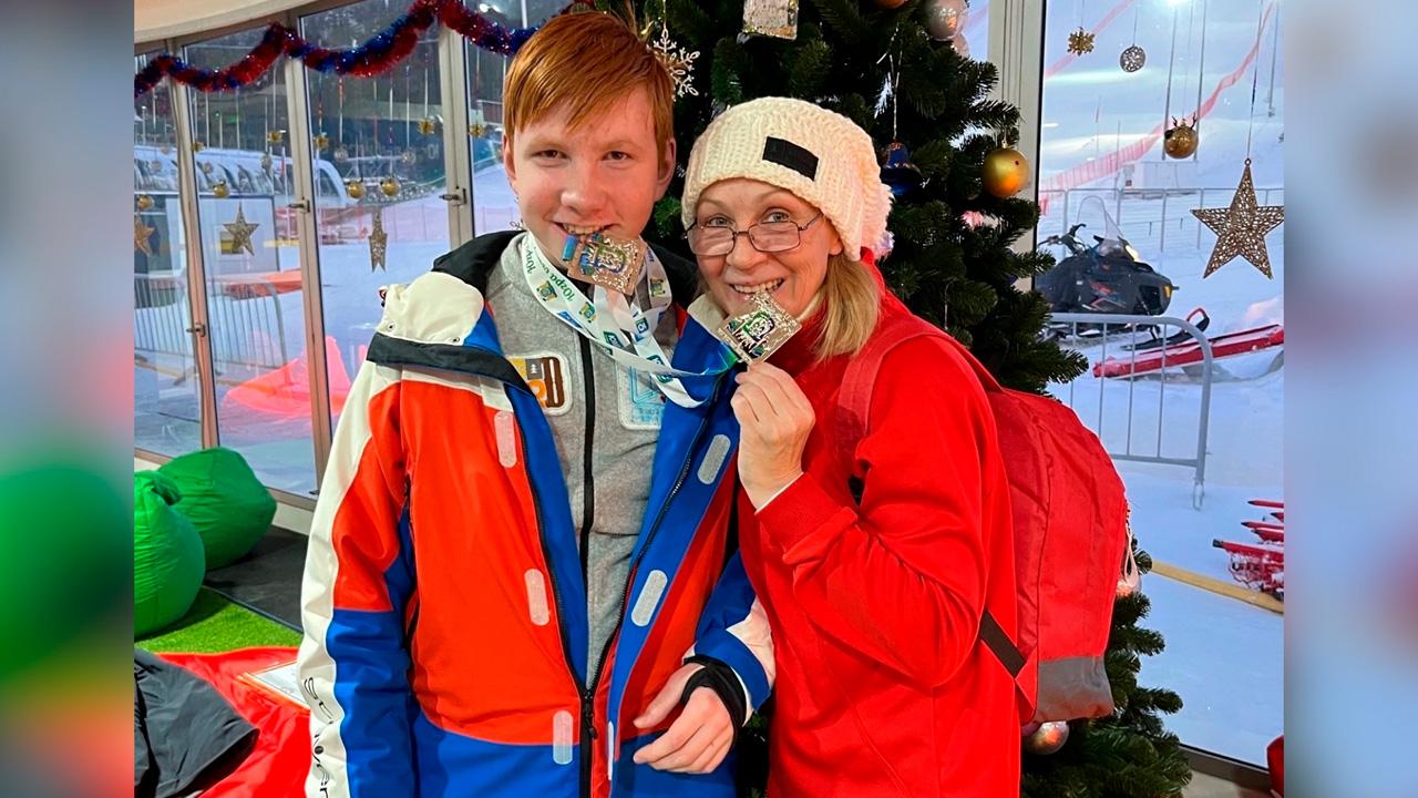 Никита Менюшков из Кировска завоевал серебряные медали на всероссийских соревнованиях горнолыжников