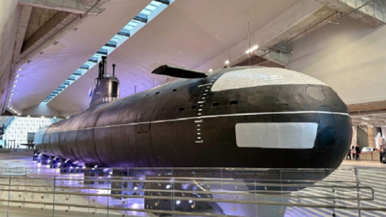 Первую атомную подводную лодку К-3 &quot;Ленинский комсомол&quot; открыли для посетителей в Кронштадте